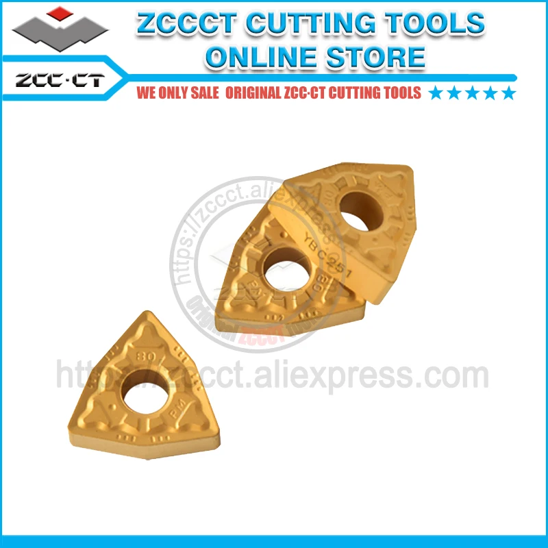 

Free Shipping ZCCCT cutting tools cnc turning tool inserts and milling cutters 1 pack