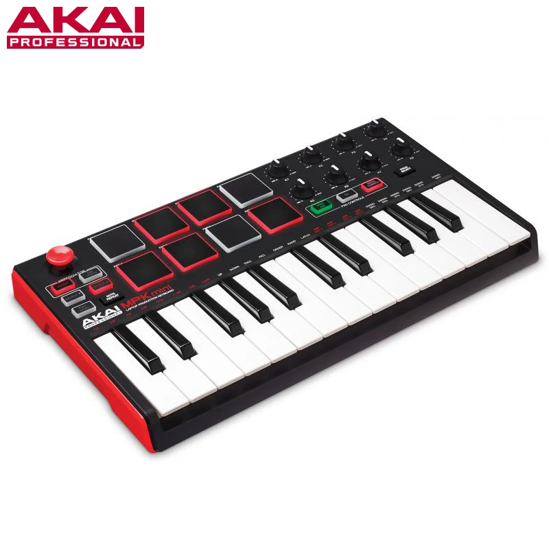 AKAI MPK MINI MK2 25 клавиш MIDI контроллер Управление клавиатурой|controller keyboard|controller