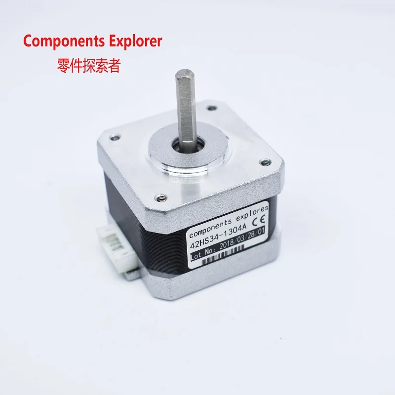 

3D printer stepper motor Nema17 stepper motor 42HS34-1304A height 40mm two-phase four-wire