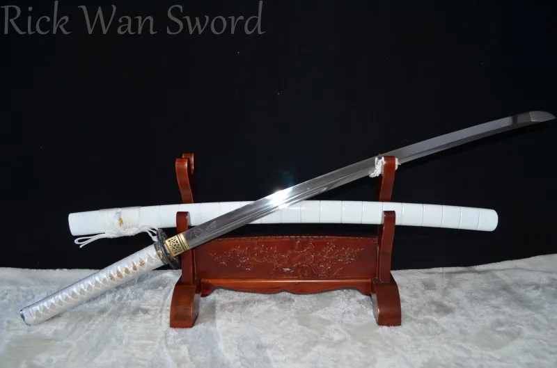 Hand Forged High carbon Steel Japanese Samurai Katana Sword Black Blade