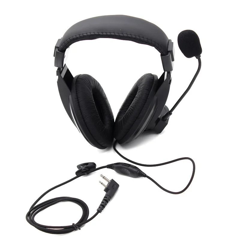 Walkie Talkie гарнитура VOX PTT портативный радиомикрофон для ICOM IC V8 V80 V85 F11 F11S Vertex F31 MAXON