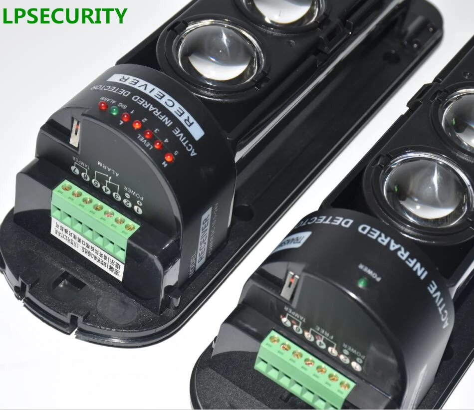 LPSECURITY 150 м ИК луч инфракрасный барьер сигнализация 3 луча фотоэлектрический