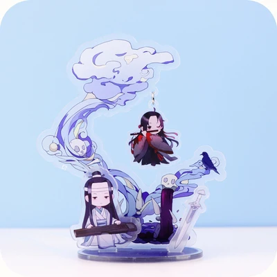 Grandmaster of Demonic культивирование аниме Mo Dao Zu Shi акриловая фигура Wei WuXian Lan WangJi стенд модель домашний стол Декор подарки