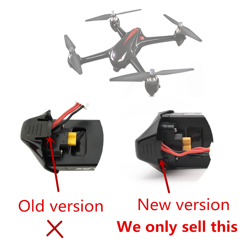 Новая версия MJX ошибки 2 B2W B2C Батарея 7,4 V 1800 мА/ч, 25C Li-po Батарея для MJX B2W B2C Квадрокоптер с дистанционным управлением drone запасных частей