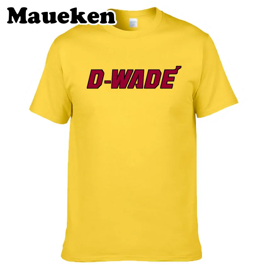 Мужская футболка D-Wade 3 Дуэйн Уэйд, одежда, футболка, Мужская футболка для фанатов, подарок, футболка с круглым вырезом, W19020207 - Цвет: 6