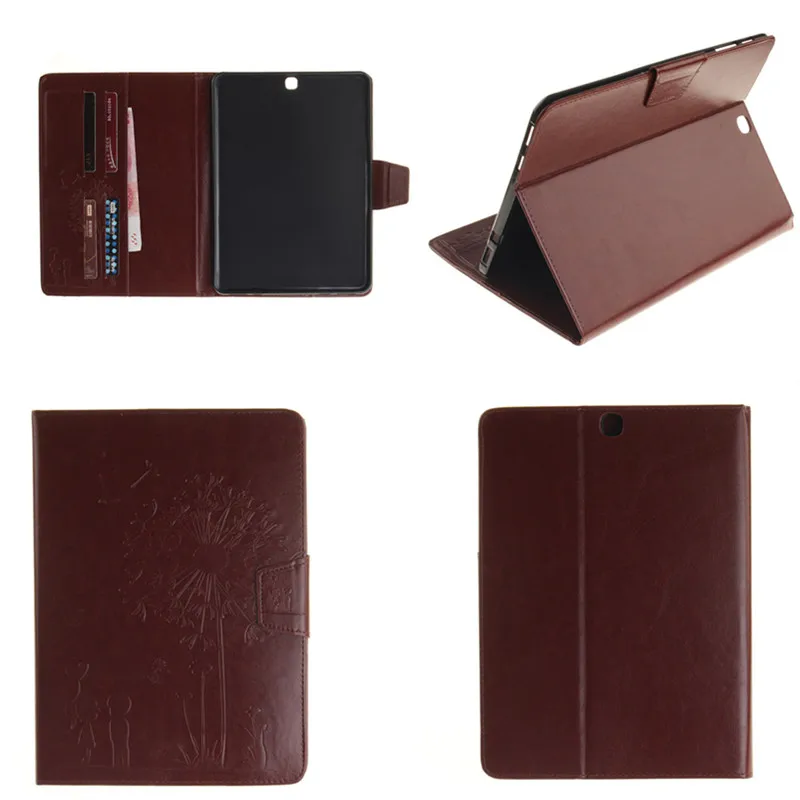 

TX Protective PU Leather Card Holder Wallet case cover For Samsung galaxy Tab S2 9.7 inch SM-T810 SM-T815 T813 T819 T815C tablet