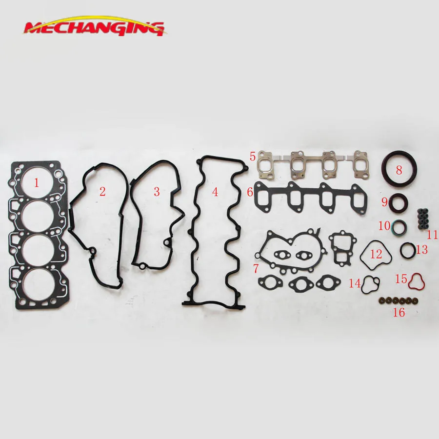 

FOR TOYOTA CARINA II Saloon (_T17_) 2.0 D 2C 2CT Automotive Spare Parts Engine Parts Auto Parts Engine Gasket 04111-64051