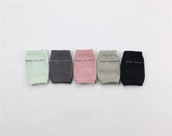0-3 years Baby Infant Cotton Thicken fashion Solid wild Multifunction Crawling leg warmers Children boy girl Kneepad socks Kids (10)