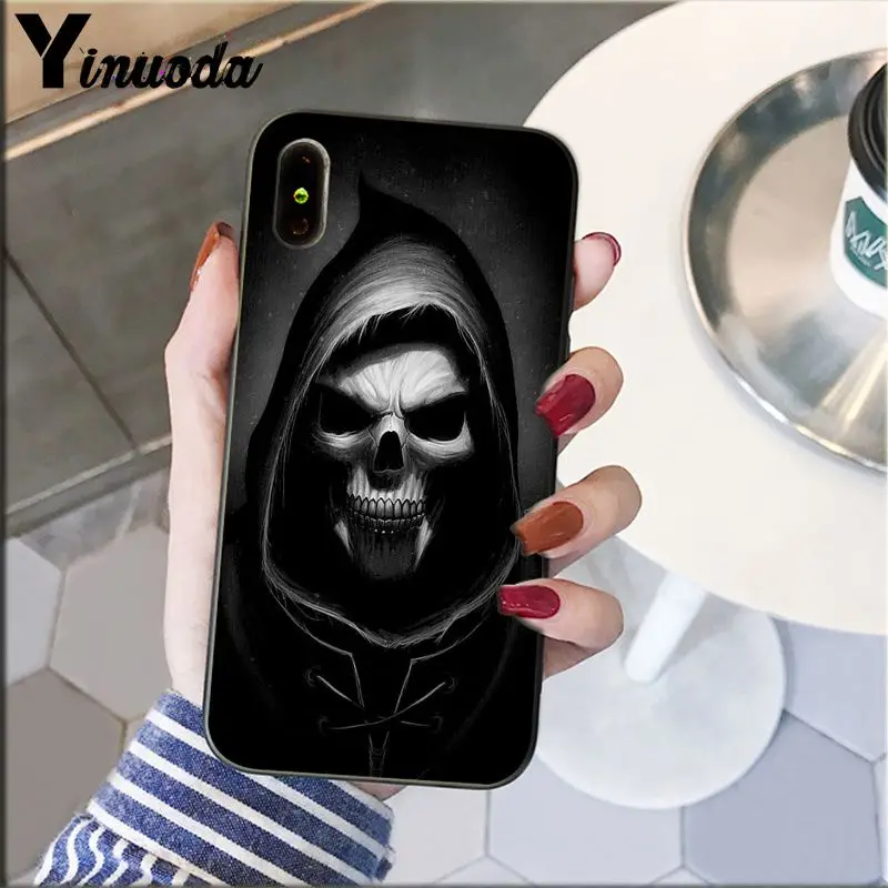 Grim reaper skull skeleton