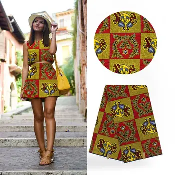 

Best Selling Alphabetical pattern Ankara African cotton Wax Prints Fabric cottonWax Fabric for Party Dress H180729