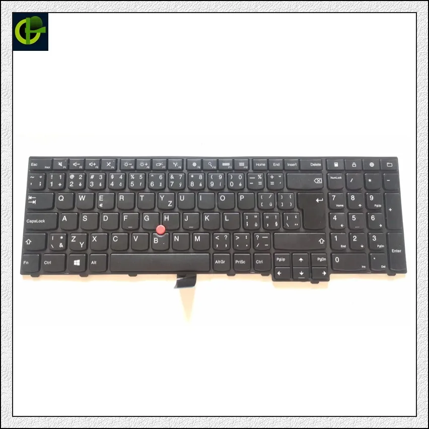 

Czech Keyboard for Lenovo MP-12P53US-442W PK130SK2A00 0C44975 44E0GH 44R036 KM BL-105US MP-12P63SUJ442W CZ fit Slovakia SK