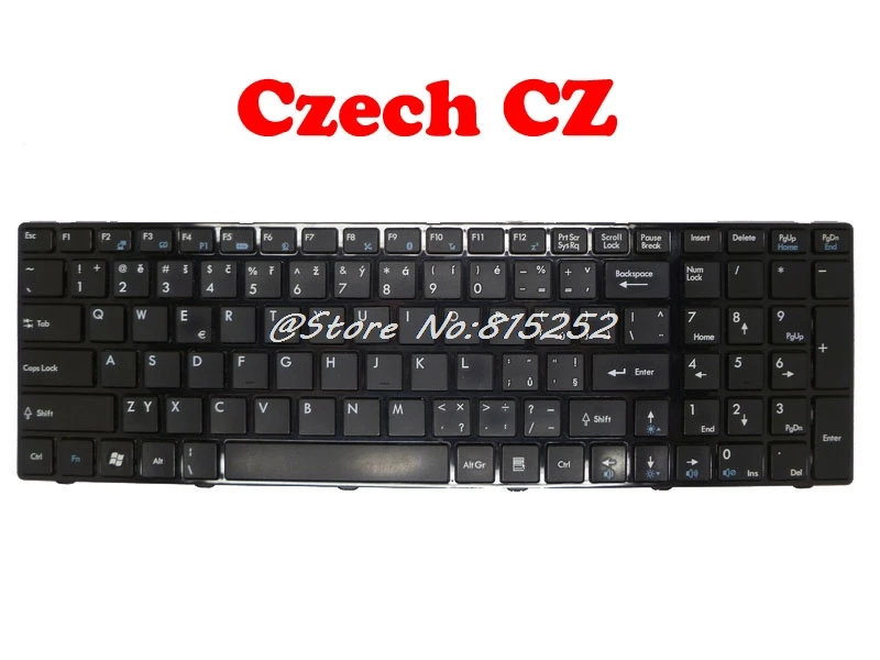 Клавиатура для ноутбука MSI A6100 A6203 A6205 A6300 A6235 CI3703W7P A6500 A7200 CR630 CR650 CX605 CX620 CX620MX CX623 CX640