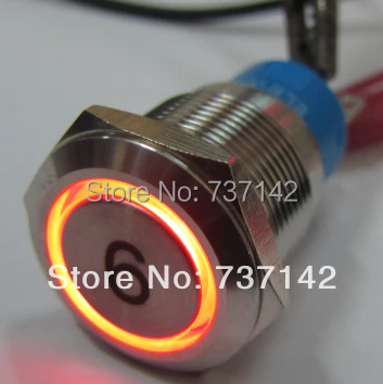 

Led push button with letter(PM192F-11E/R/12V/S with '6')