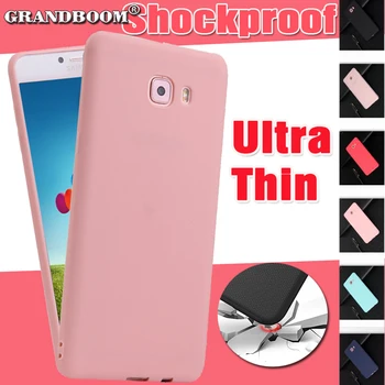 

100pcs Candy Color Soft TPU Case For Samsung Galaxy A10S A20S M30S A90 5G A10E C9 C7 C5 Pro Phone Slim Rubber Shockproof Cover