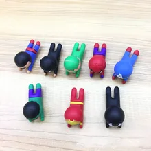 Кабель аксессуар для iphone 5 6 7 8 x USB кабель для защиты кабеля супергерой укусов мультфильм USB зарядное устройство протектор сердцевины кабеля