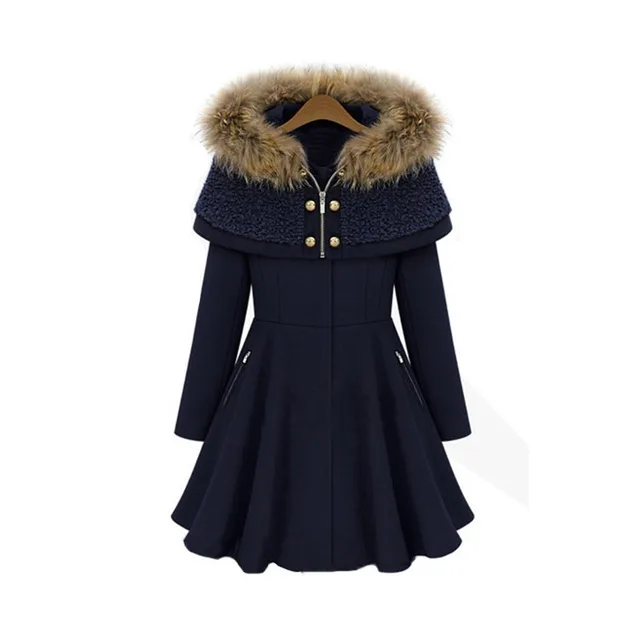 Buy New Fashion Nice Vintage Winter Coats Woolen