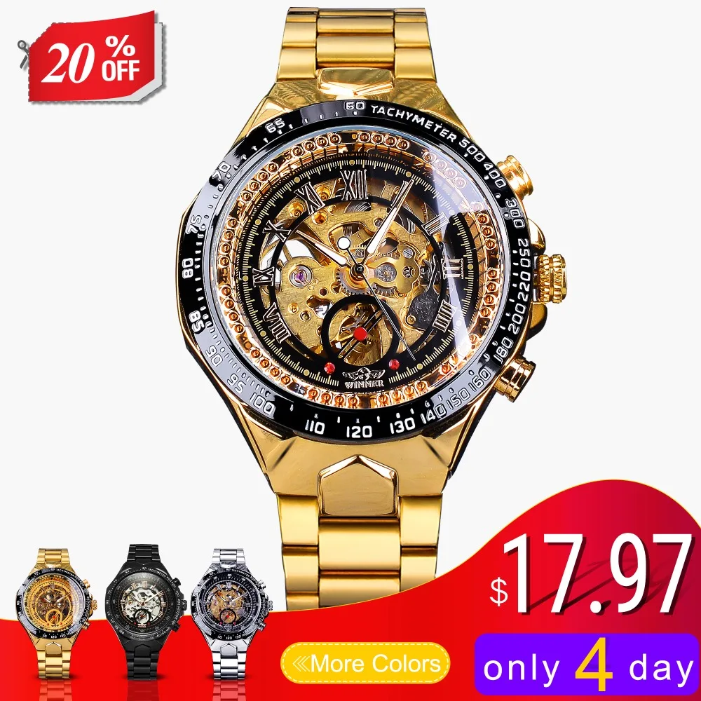 Winner New Number Sport Design Bezel Golden Watch Mens Watches Top Brand Luxury Montre Homme Clock Men Automatic Skeleton Watch Winner New Number Sport Design Bezel Golden Watch Mens Watches Top Brand Luxury Montre Homme Clock Men Automatic Skeleton Watch