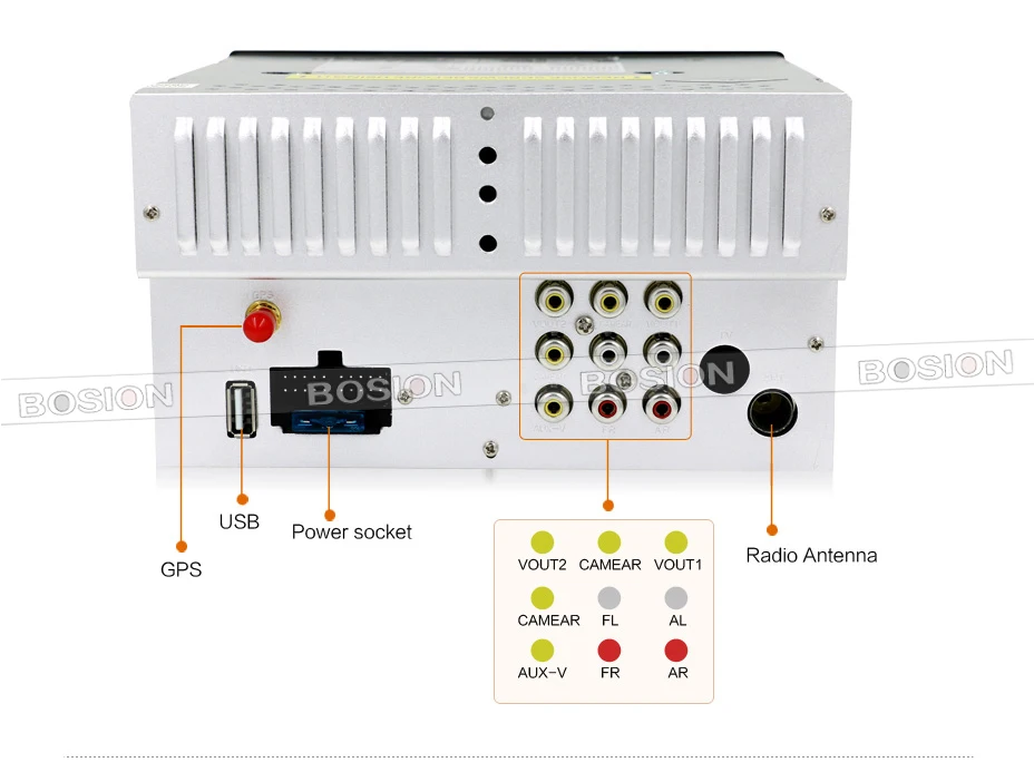 Top 100% New universal Car Radio Double 2 din Car DVD Player GPS Navigation In dash Car PC Stereo video+Free Map+Free Camera 13