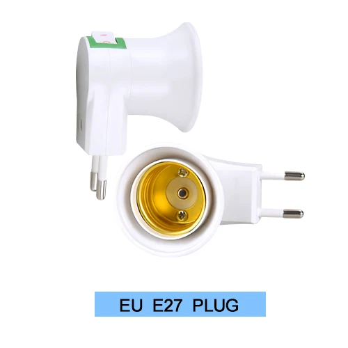 Основание светильника преобразования E27 для E14 держатели-преобразователи для ламп E14 для E27 ЕС E27 разъем адаптера MR16 GU10 G9 B22 E12 огнеупорный - Цвет: EU TO E27