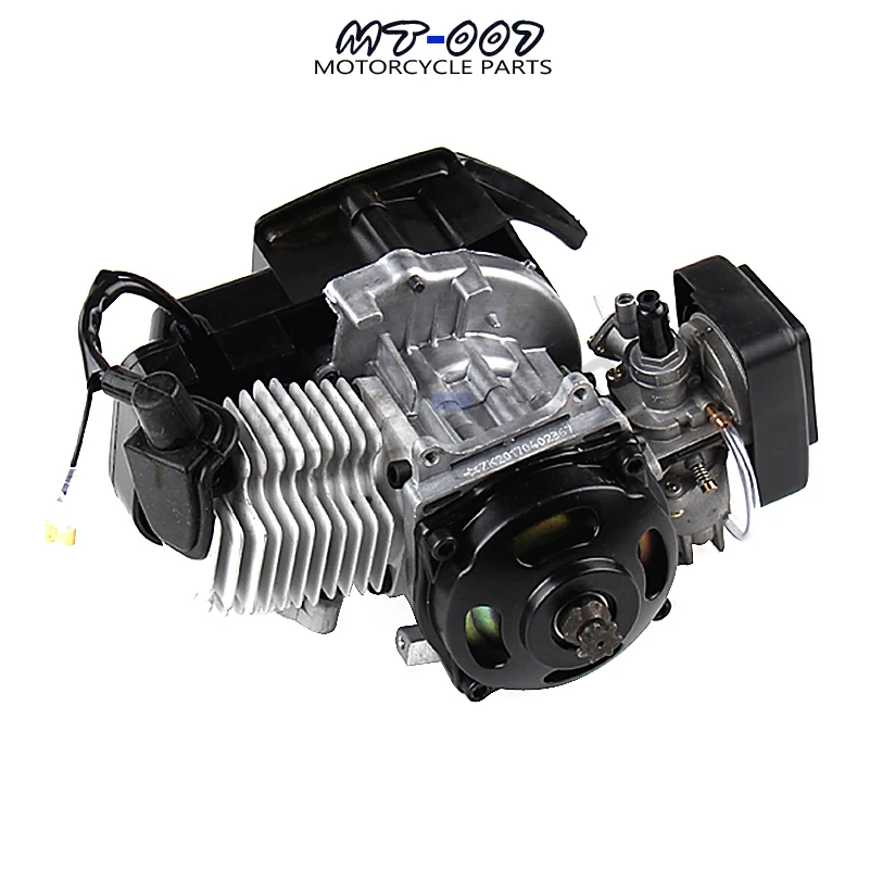 Мотоцикл 47cc 49cc 2 тактный Пусковой двигатель для мини карманного внедорожного