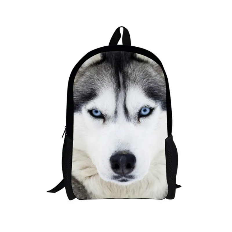 picture photo custom 3D effect creative animal pattern print customized personality DIY backpack school student bag backpack