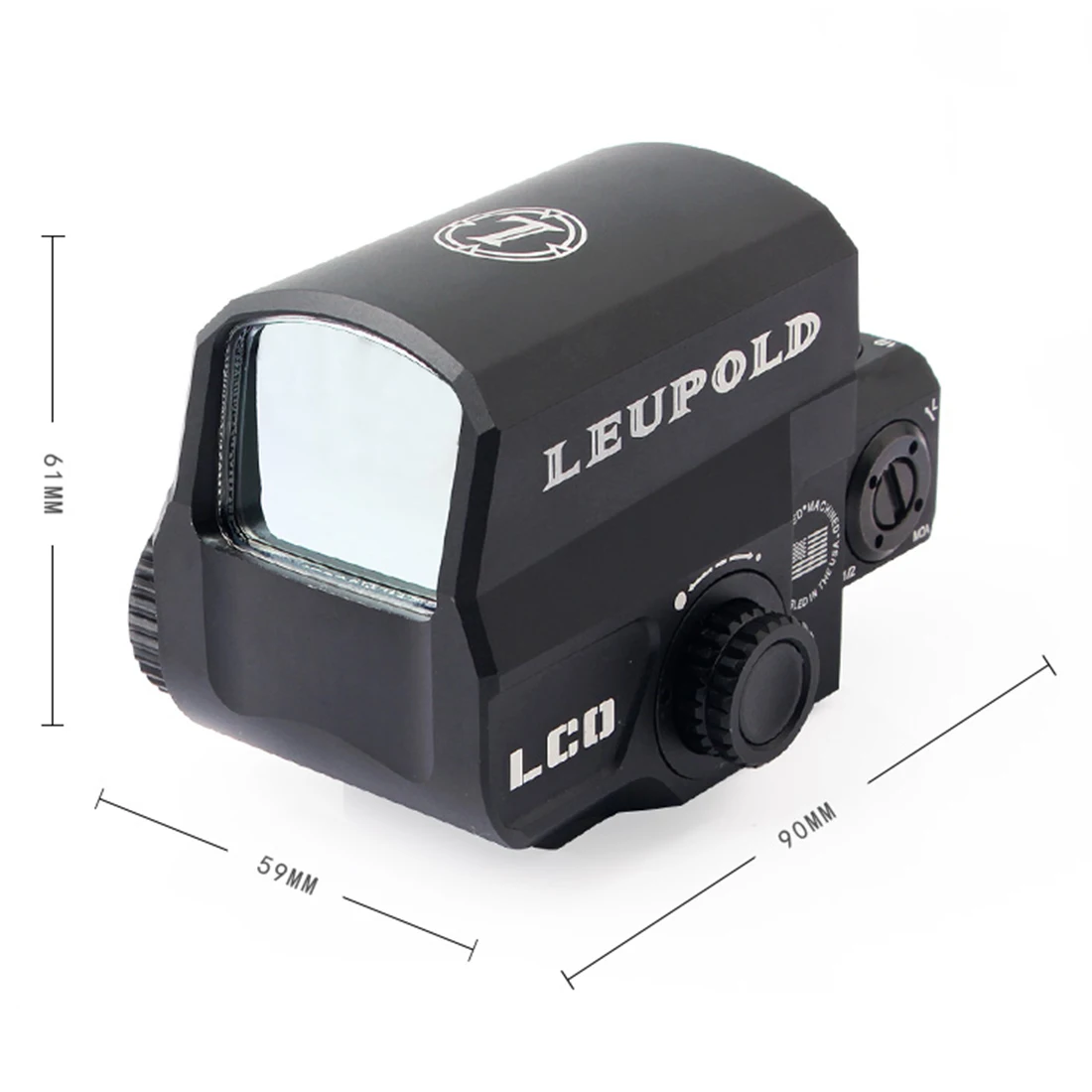 

Surwish JH608 Liupo Holographic Sighting for 20mm Width Guide Rail - Black