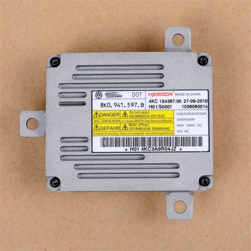 

NEW! ORIGINAL! HID Xenon D3S D4S BALLAST CONTROL UNIT MODULE ECU 8K0941597B FOR A4 A6 A8 Q5 Q7 HUAKE d3s ballast