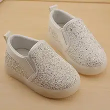 2016 spring autumn non slip children shoes girls sneakers kids LED luminous shoes casual flat shoes boys sport shoes 4 colors