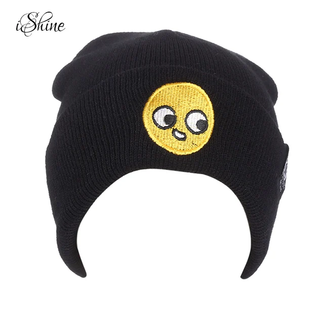 2017 Super Cute men and women Emoji Knitted Caps Hats Smile Cry Beanies