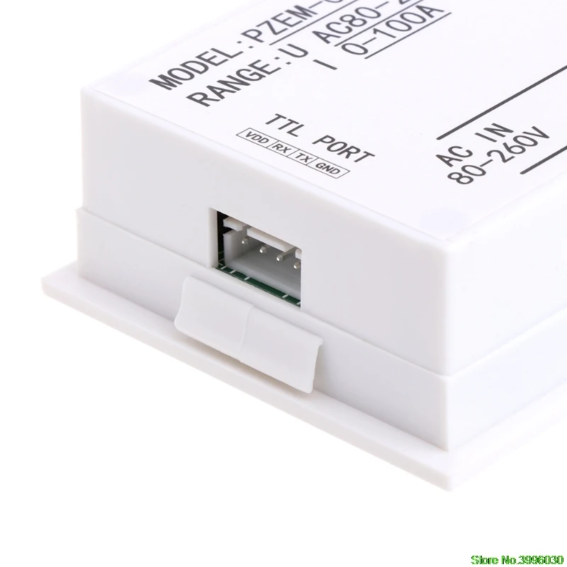 Moda 80 4in1 Digital Amper&iacute;metro Volt&iacute;metro Watt Medidor De Energia De Energia AC-260 V 100A PZEM-004