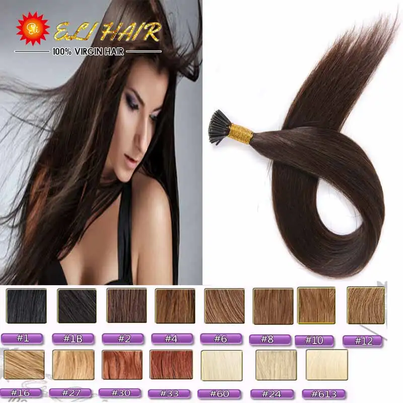 0 5g S 50g Human Remy font b Hair b font Ash Brown Platinum Blonde font