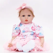 Lifelike Dolls 55 cm Handmade Silicone Renascer Bebê Recém-nascido Bebe De Menina Adora Bonecas Brinquedos Dos Miúdos Macio SB5582 Playmate Bebê Bonecas brinquedo