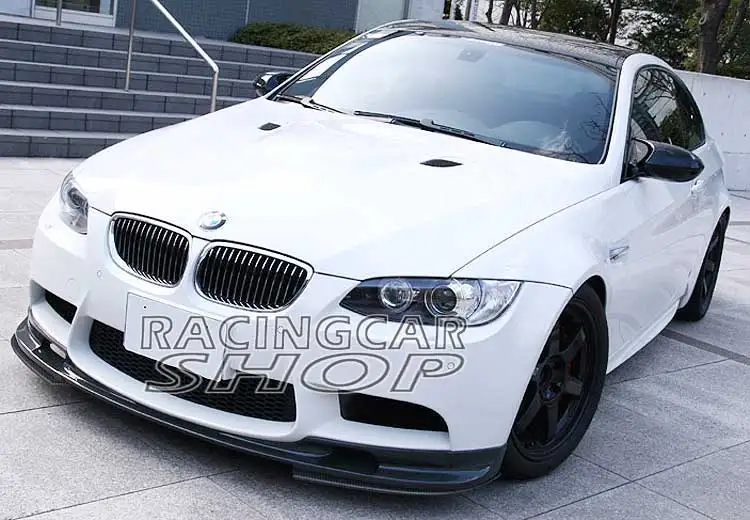 3D Style FRONT LIP SPOILER 3pcs/Set For BMW 3-Series E93 E92 M3 Bumper 2008-2013