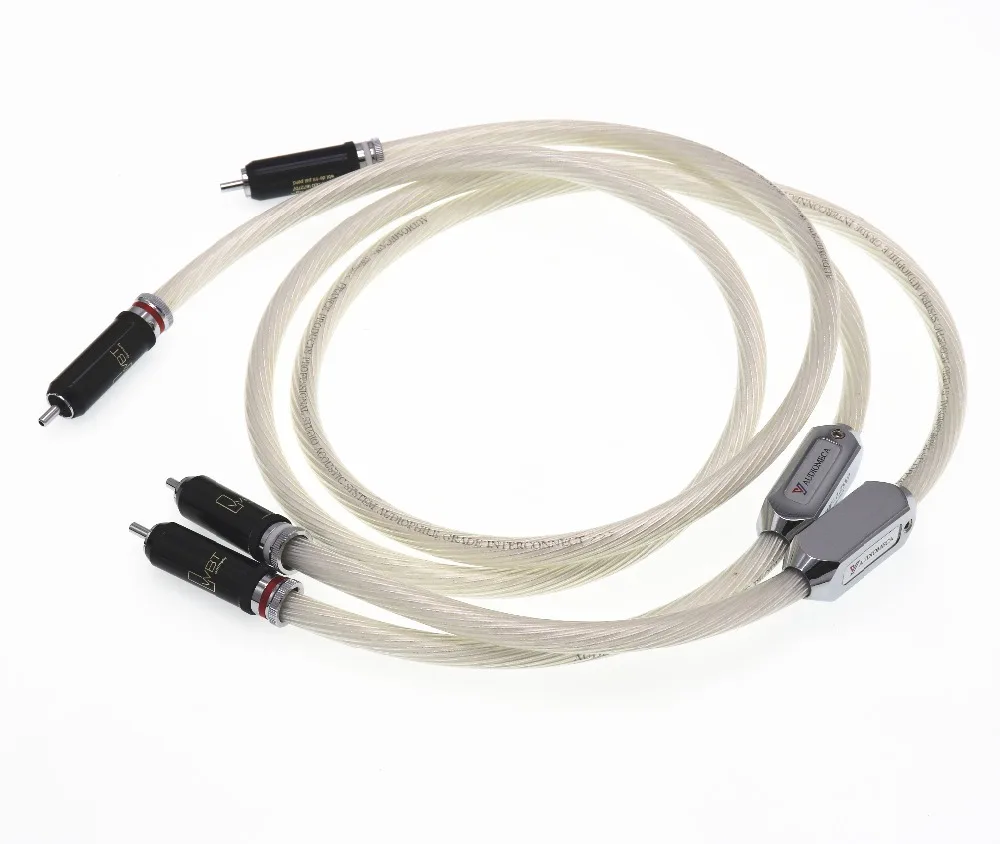 pair Music Beetle Fever Audio Cable Dual RCA Lotus