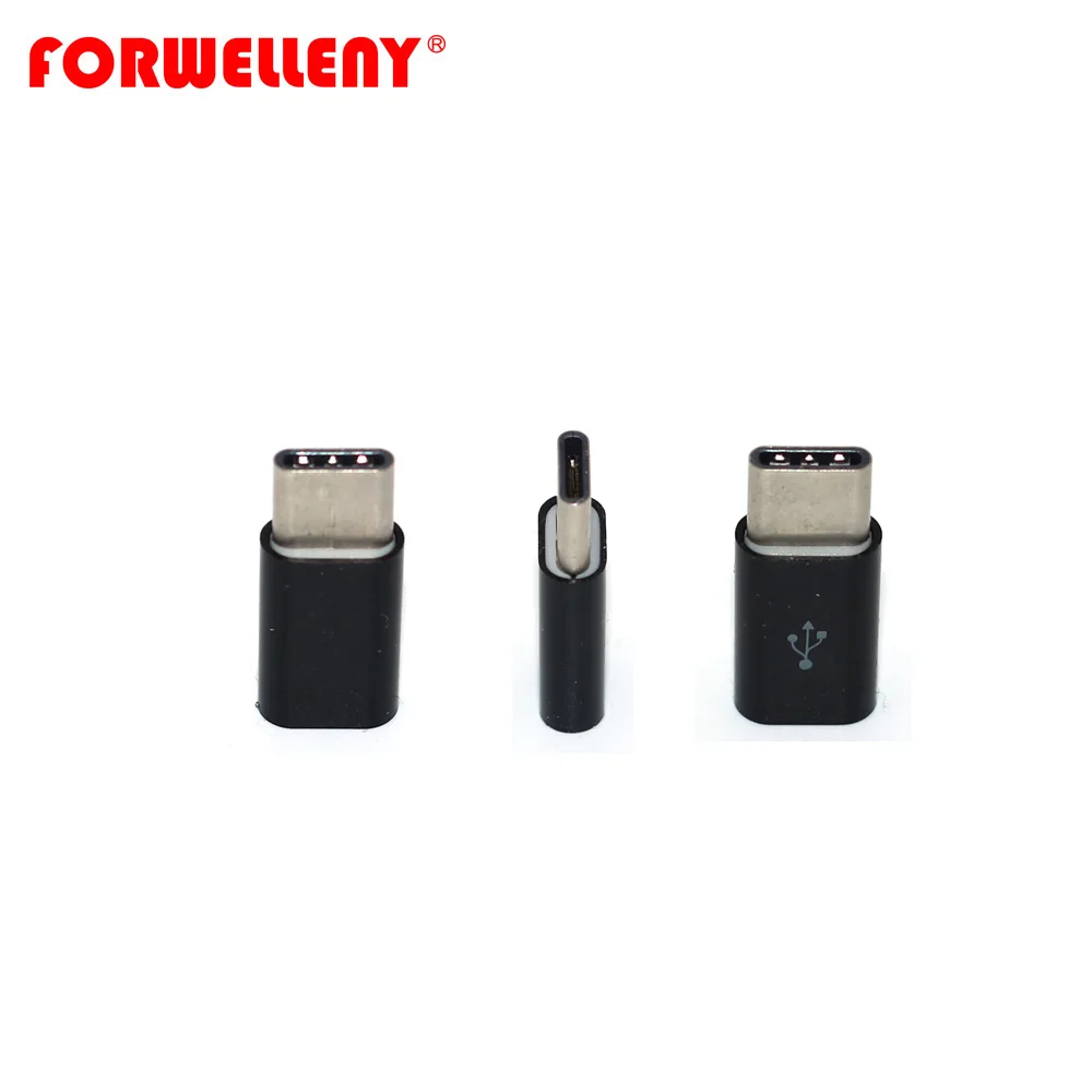 USB 3.1 Tipe C untuk Micro USB Adaptor Converter Konektor USB-C untuk Xiaomi Huawei LG Tipe C Ponsel