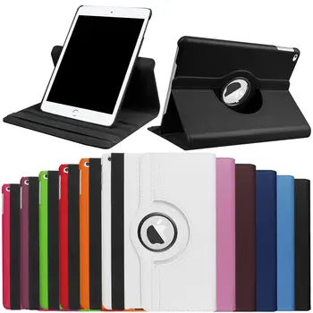 

Flip PU Stand Case For Apple iPad mini 4 Tablet Case Cover for Apple iPad mini 4 360 Degree Rotation Case For ipad 7.9 inch