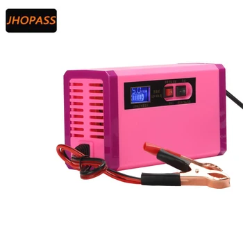 

LCD display Smart Motorcycle/Car 12V 8A LCD display Lead Acid battery charger repair charger for 12V 6AH to 120AH battery