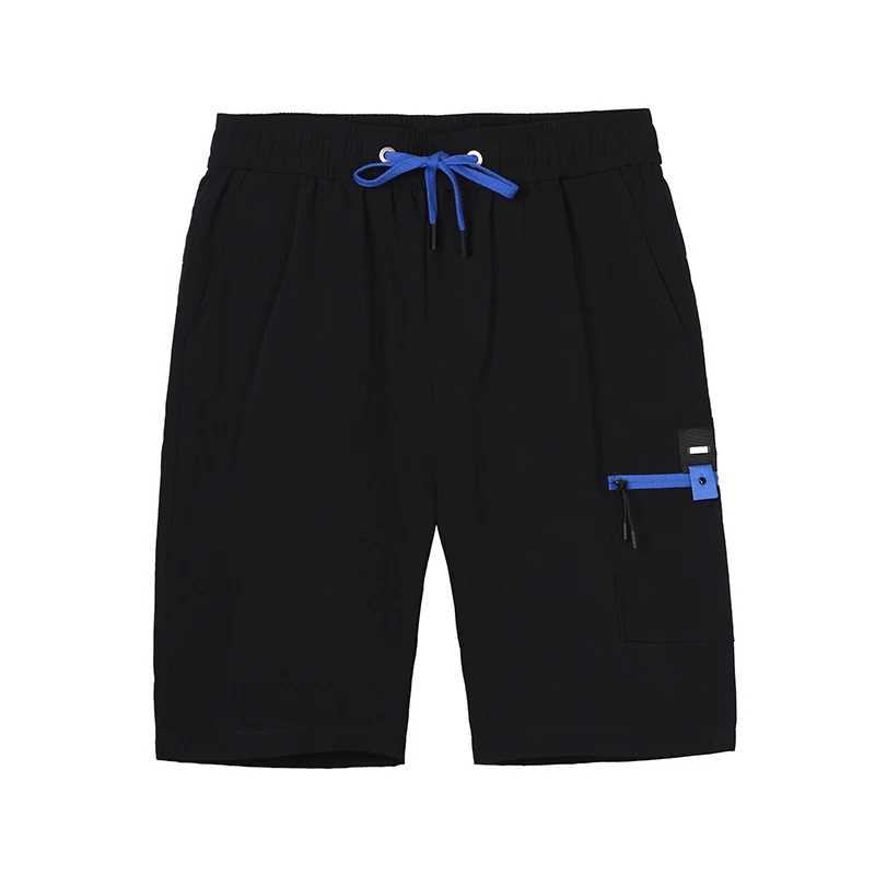 ADK908120 black Пионерский лагерь карго шорты мужские летние повседневные шорты прямые однотонные спортивные шорты мужские хип-хоп шорты ADK908120 - Цвет: ADK908120 black