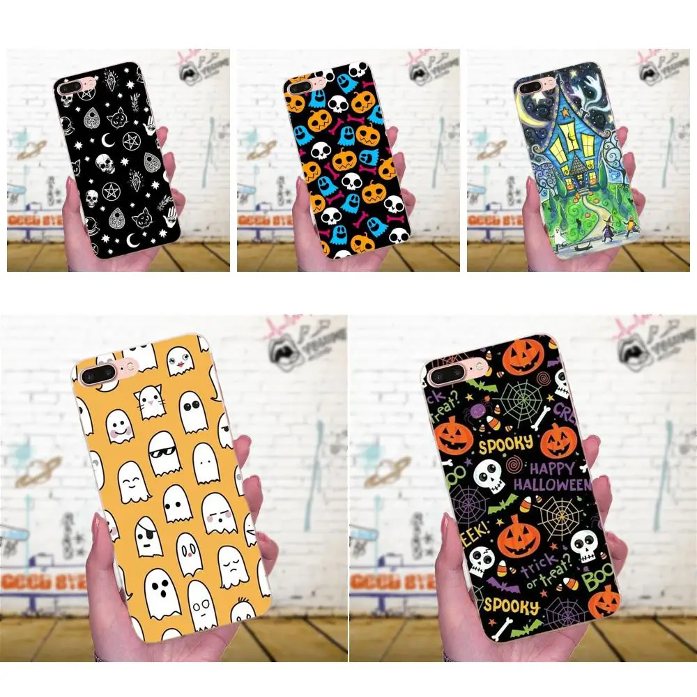 Мягкий чехол для телефона Xiaomi Redmi Note 2 3 3S 4 4A 4X 5 5A 6 6A Pro Plus тыква Хэллоуин | Мобильные