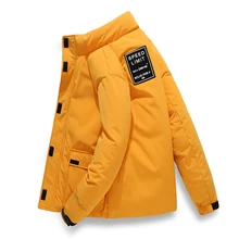 Новая мужская куртка брендовая Толстая мужская зимняя куртка и пальто Высококачественная Парка мужская пуховая куртка