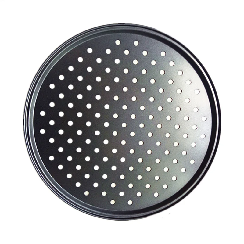 Pizza Pan 12 Inch With Holes Non Stick Pizza Tray Non-Stick KitchenCooking Tools Home Bakery Accessories Pancake Oven Kitchen