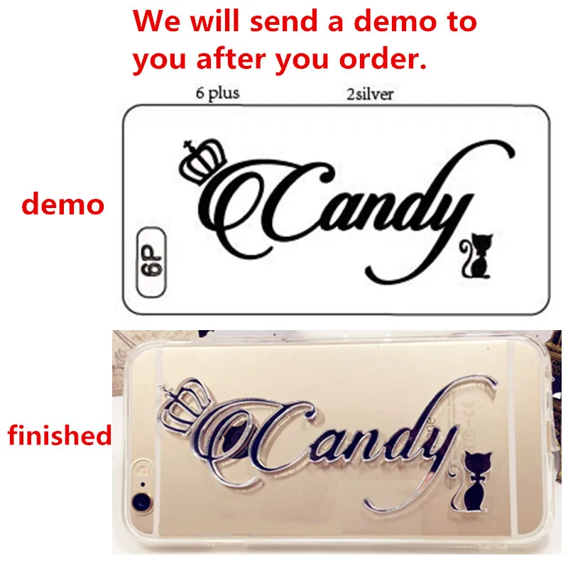 

For Huawei Honor 8 9 lite 7X 10 7C 7A pro Y9 Y7 Y6 Prime Y5 2018 Glitter Personality customization Name Letters Soft Phone case