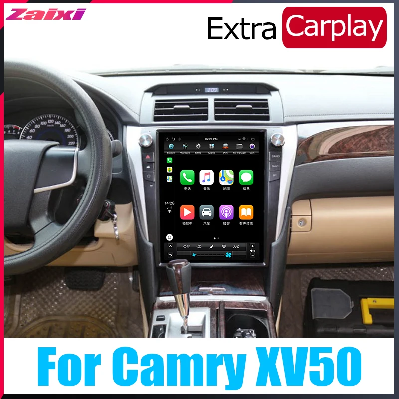 Top ZaiXi Android Car Multimedia GPS For Toyota Camry XV50 2015~2017 Radio vertical screen tesla screen Radio Video USB DAB+ 2 Top ZaiXi Android Car Multimedia GPS For Toyota Camry XV50 2015~2017 Radio vertical screen tesla screen Radio Video USB DAB+ 2