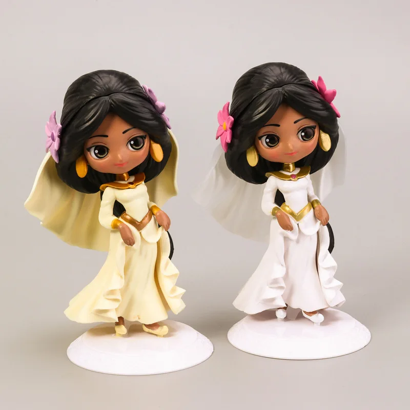 

Disney priness toy aladdin Jasmine princess Toy doll Anime peripheral model cake decoration action toy figures disney child toy