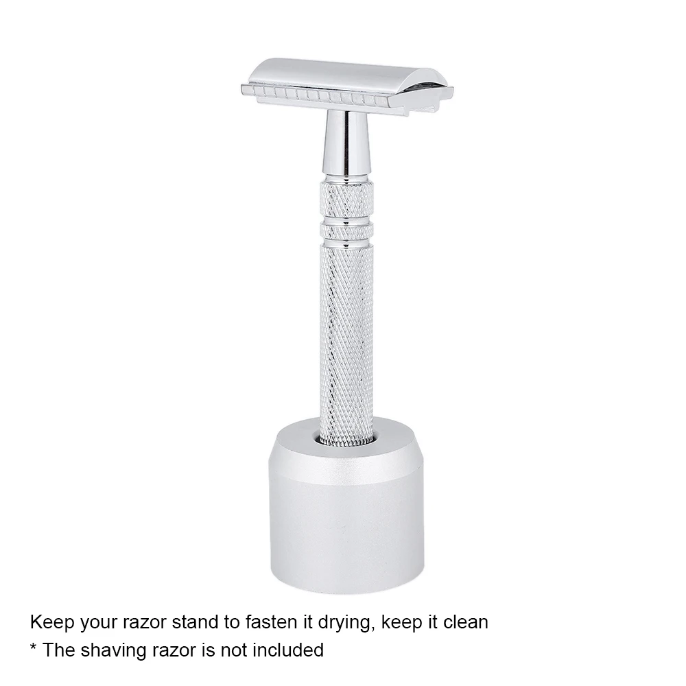 Buy 1Pc Man's Shave Razor Stand Holder Base Aluminum