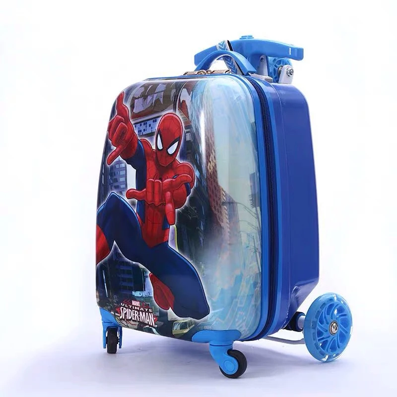 spiderman scooter suitcase