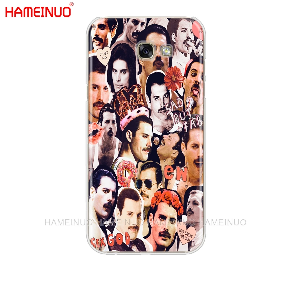 HAMEINUO Freddie Mercury Queen band чехол для мобильного телефона Samsung Galaxy A3 A310 A5 A510 A7 A8 A9 2016 2017