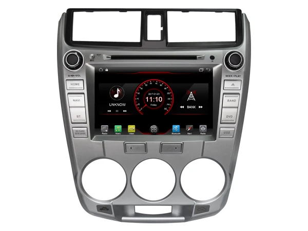 Perfect WITSON Android 9.1 AUTO CAR RADIO DVD NAVIGATION FOR HONDA CITY 2008-2012 CAR DVD MIRROR LINK/ 4G/DVR/DAB/OBD/TPMS SUPPORT 1