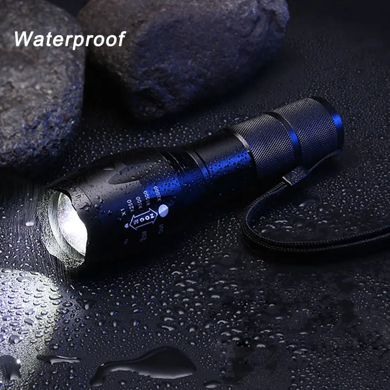 2019 Новый E17 CREE XML T6 3800LM Водонепроницаемый Al факел лампы 5 режимов масштабируемой