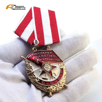 

Order of The Red Banner CCCP USSR Military Gold Silver Medal